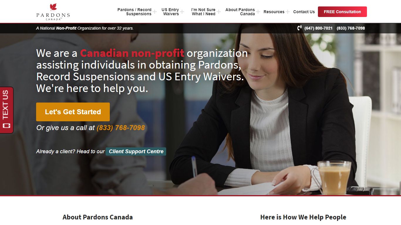 Criminal Record Removal & US Entry Waivers - Pardons Canada